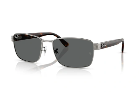 rayban, RB 3750, vīriešiem, kvadrātveida, metāls
