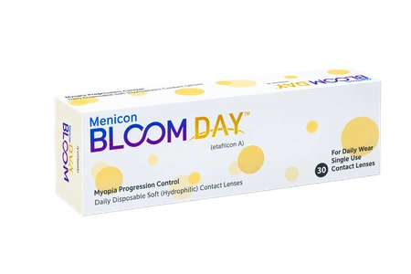 Menicon BloomDay – vienas dienas kontaktlēcas bērniem miopijas kontrolei