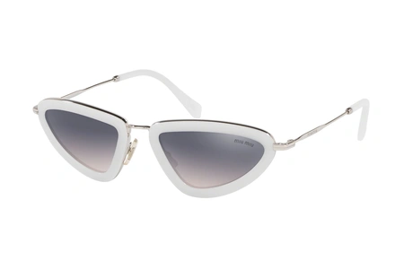 miu miu, SMU 60U, sievietēm, stūrains, metāls
