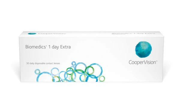 Biomedics® 1 day Extra vienas dienas kontaktlēcas