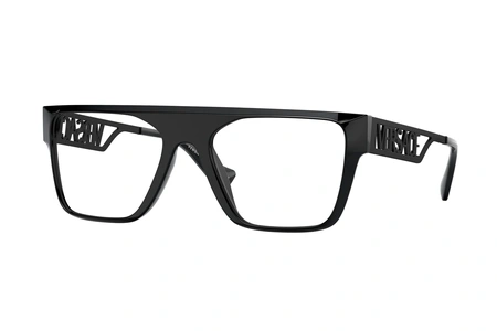 versace, 3326U, vīriešiem, stūrains, plastmasa