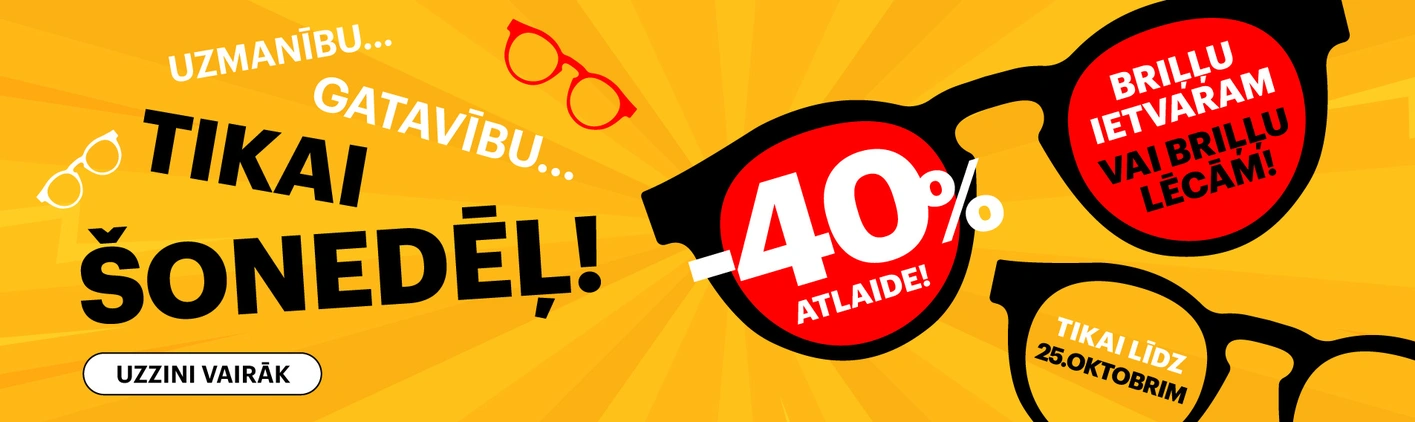 Atlaide ietvaram vai lēcām