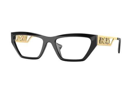 versace, 3327U, sievietēm, stūrains, plastmasa